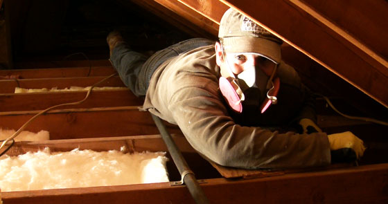 Insulating Your Home - Installing Fiberglass in your Attic