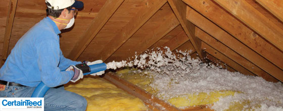 Types of Insulation - Blown in Loose Fill