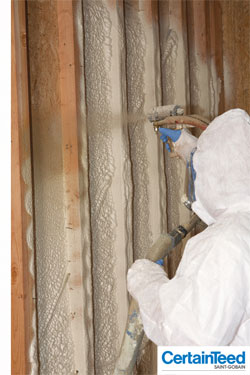 R-Value of a 2x4 wall with closed cell spray foam